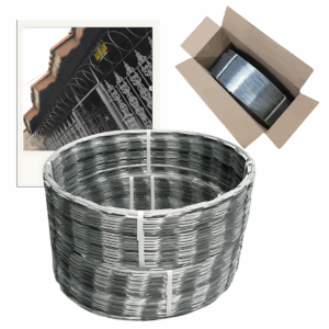 Kit 10m Concertina 30cm Simples Galvalume Profissional
