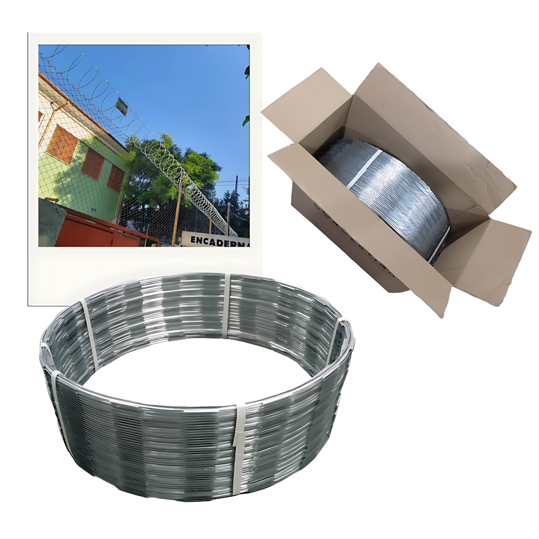 Kit 5m Concertina 30cm Simples Galvalume Padrão - Imagem 5