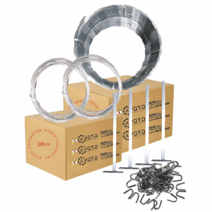 Kit 10m Concertina 45cm Simples Inox