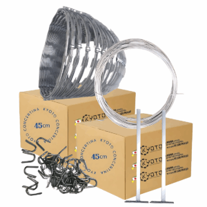 Kit 5m Concertina 45cm Clipada Galvalume Padrão